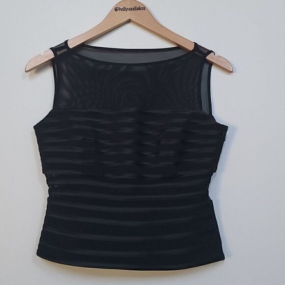 Cache Tops - Cache Black Top - Size 8